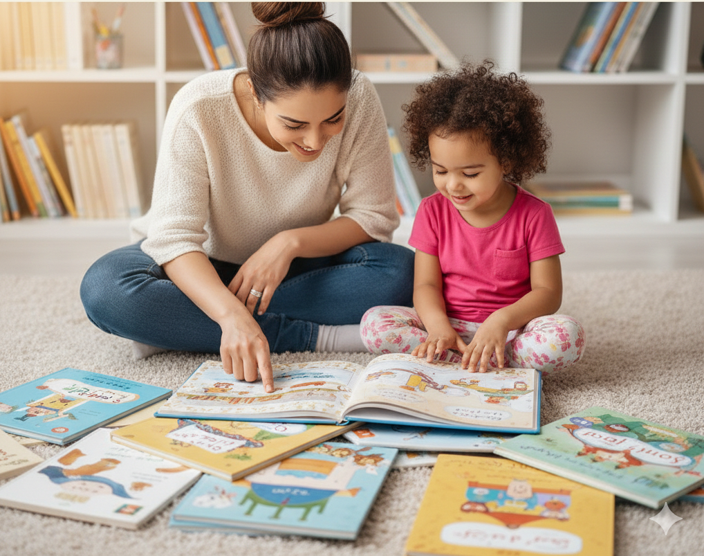 How do you choose suitable books for your preschoolers? 📚