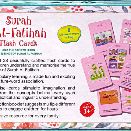 Surah Al-Fatihah Flash Cards - Bilingual
