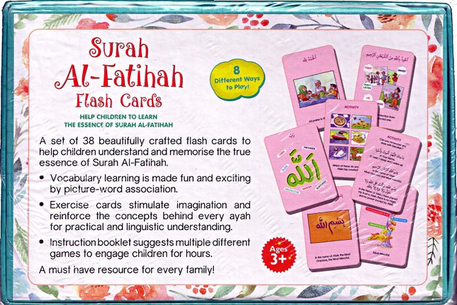 Surah Al-Fatihah Flash Cards - Bilingual