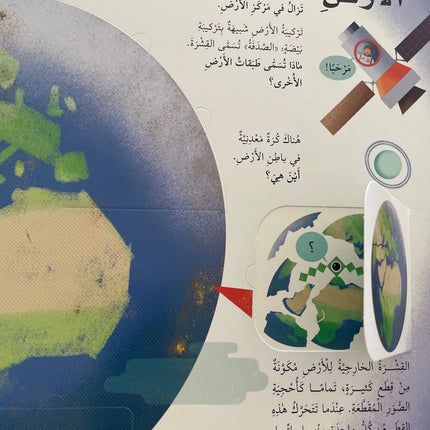 ارفع الطيات واكتشف - الأرض