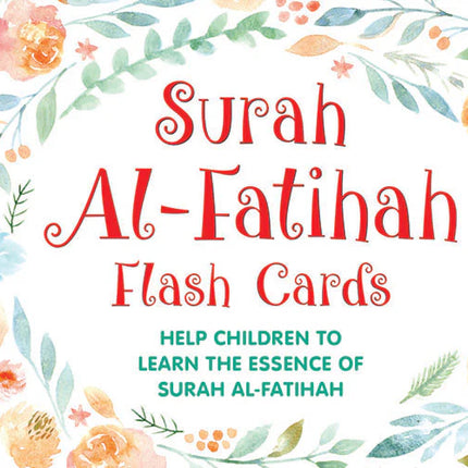 Surah Al-Fatihah Flash Cards - Bilingual