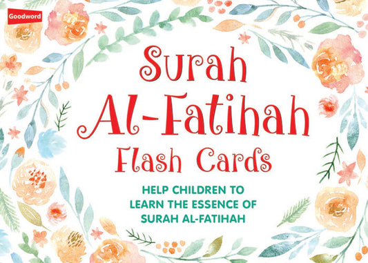 Surah Al-Fatihah Flash Cards - Bilingual