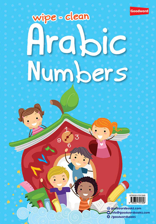 Arabic Numbers Wipe-Clean Activity Book